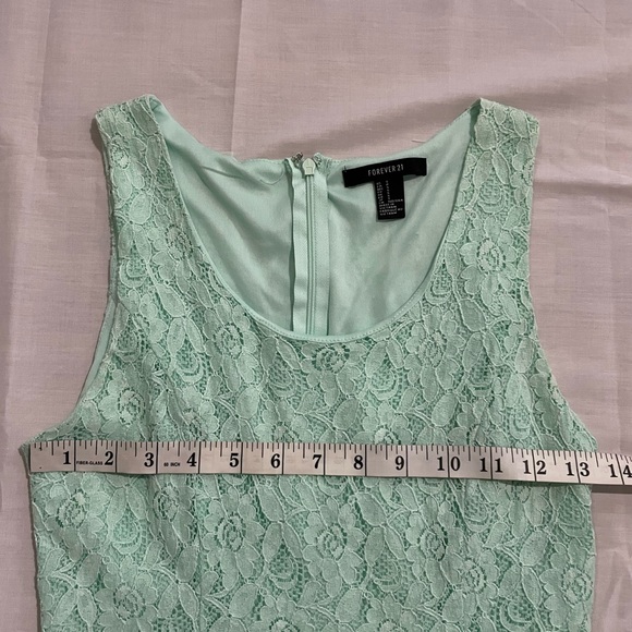 Forever21 Mint Green Dress Size Small - Picture 7 of 7